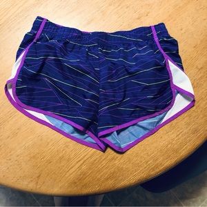 Purple Running Shorts